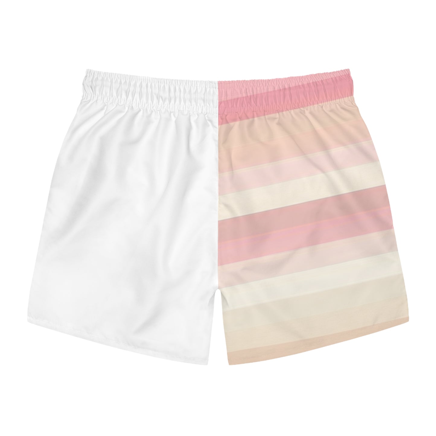 Owl's Vue Pink Striped Graphic Summer Shorts