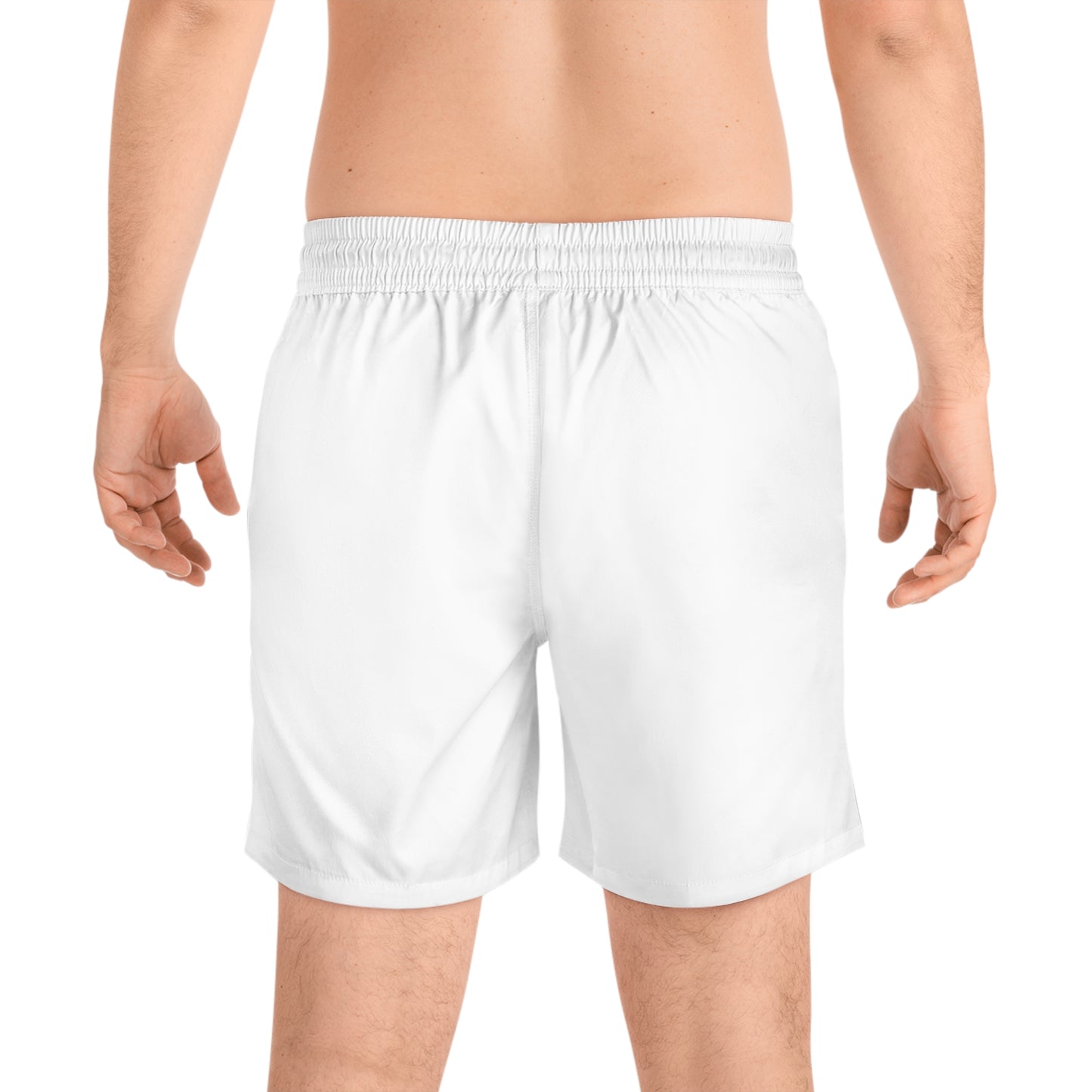 Owl's Vue Men's Mid-Length Swim Shorts - Stylish Beachwear for Outdoor Fun